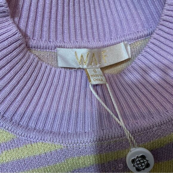 WAYF Way Sweaters Vincent Intarsia Sweater  Size S NWT $80 - Picture 9 of 10